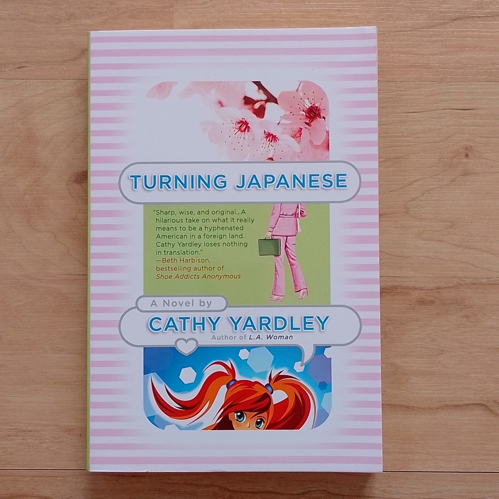 *3/$12* Turning Japanese Paperback Book Novel Cathy Yardley